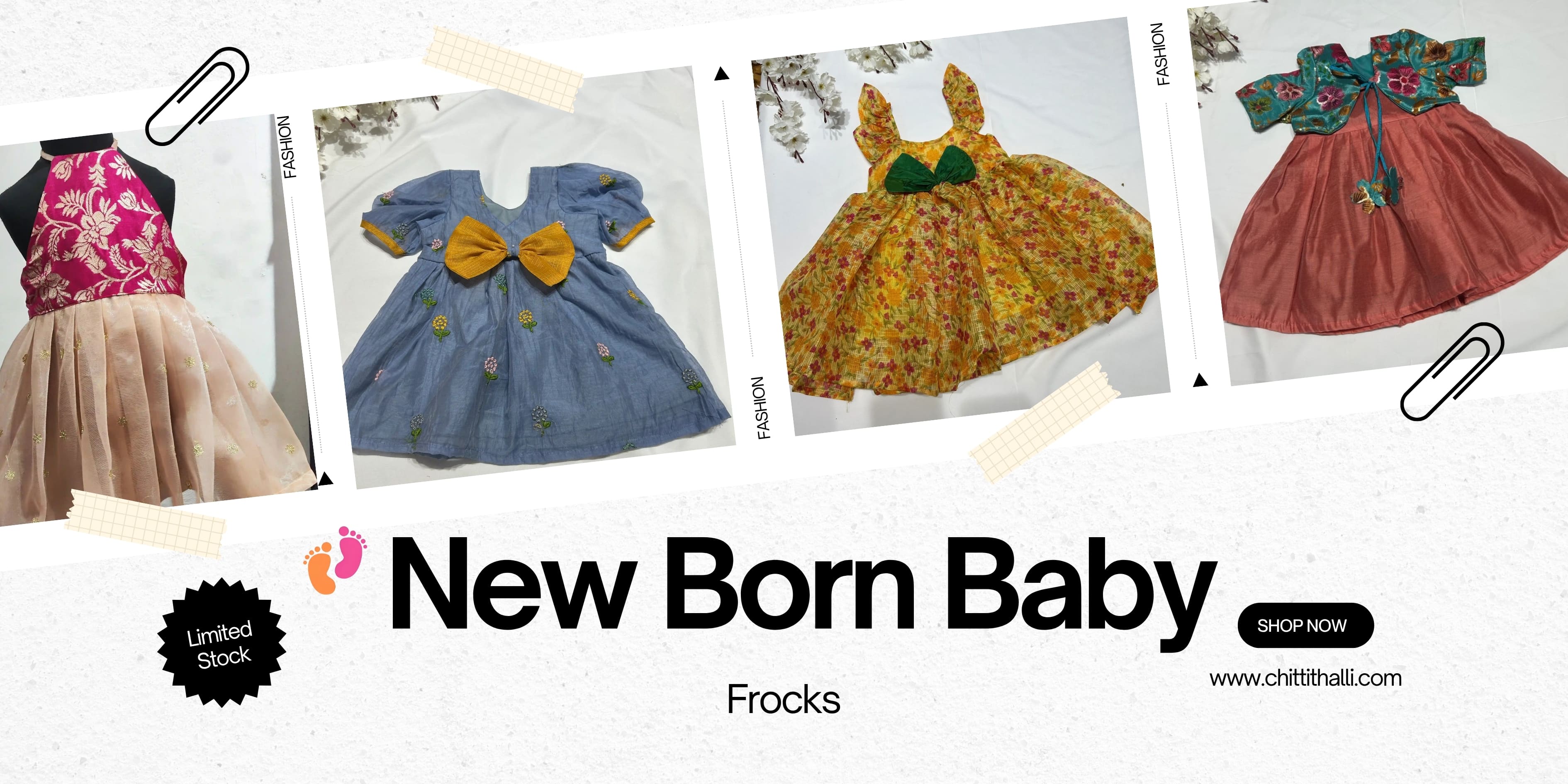 Adorable New Born Baby Girls Frocks in India – Soft, Stylish & Perfect for Every Occasion!