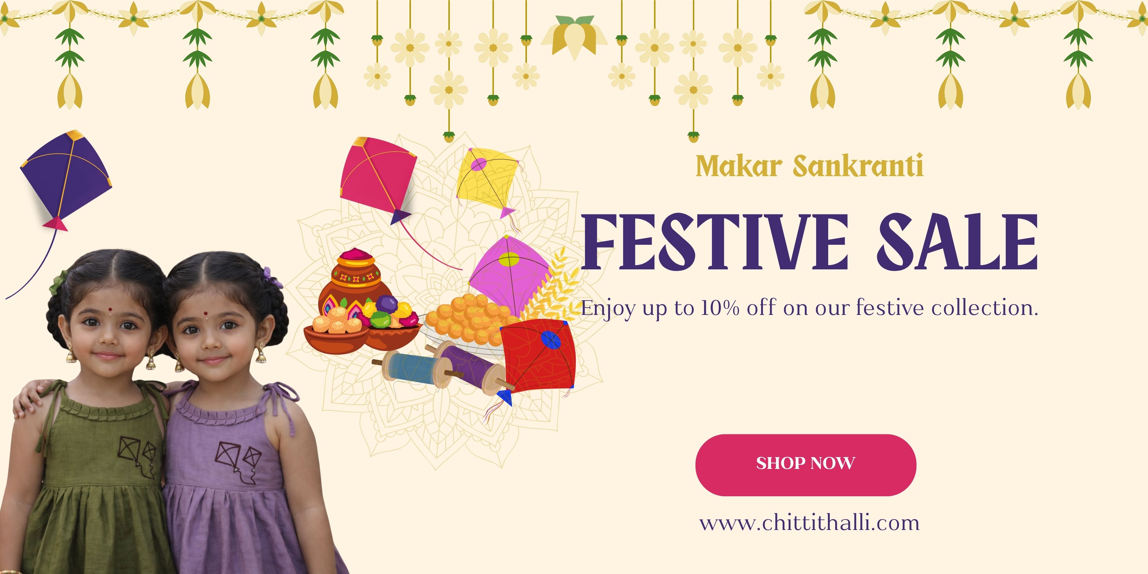 Sankranti  Frocks for Girls 0–5 Years in India – The Perfect Festive Wear Guide for Your Little Princess