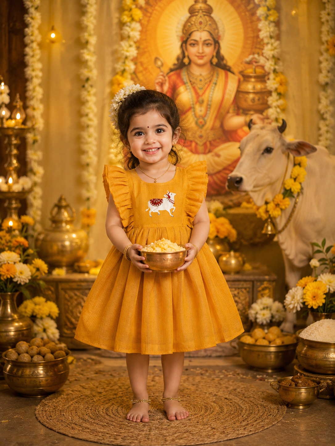 Annapoorna Devi Pichwai Frock
