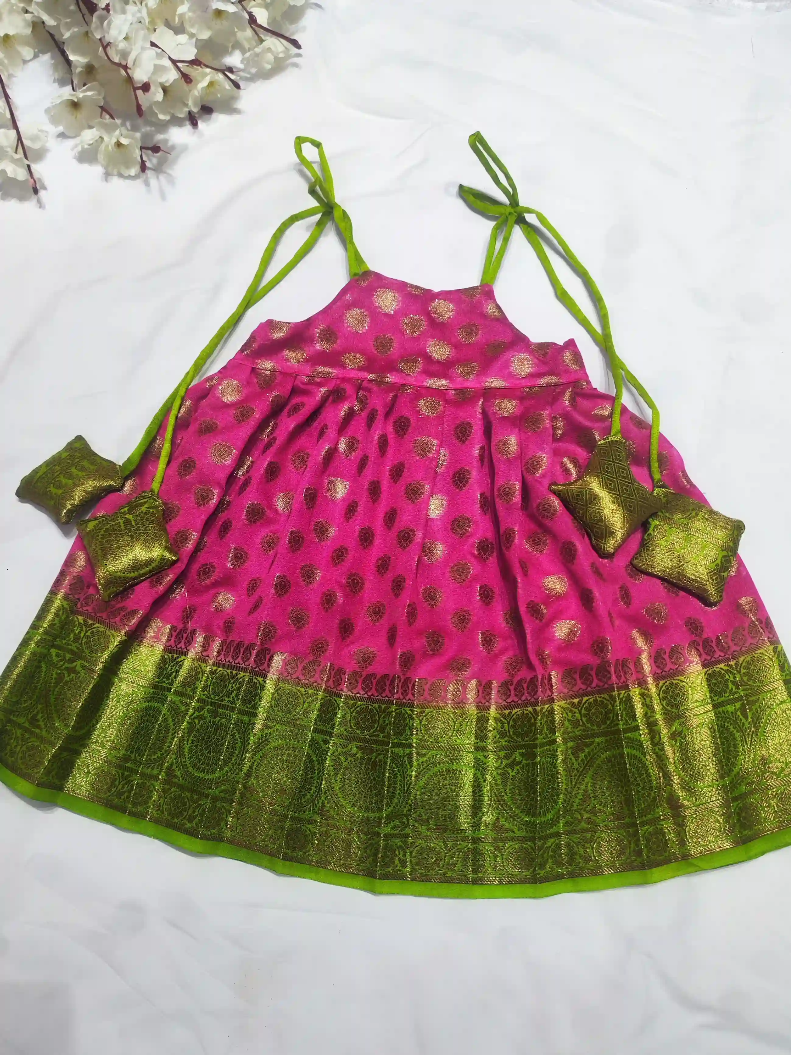 Little pattu - baby pink