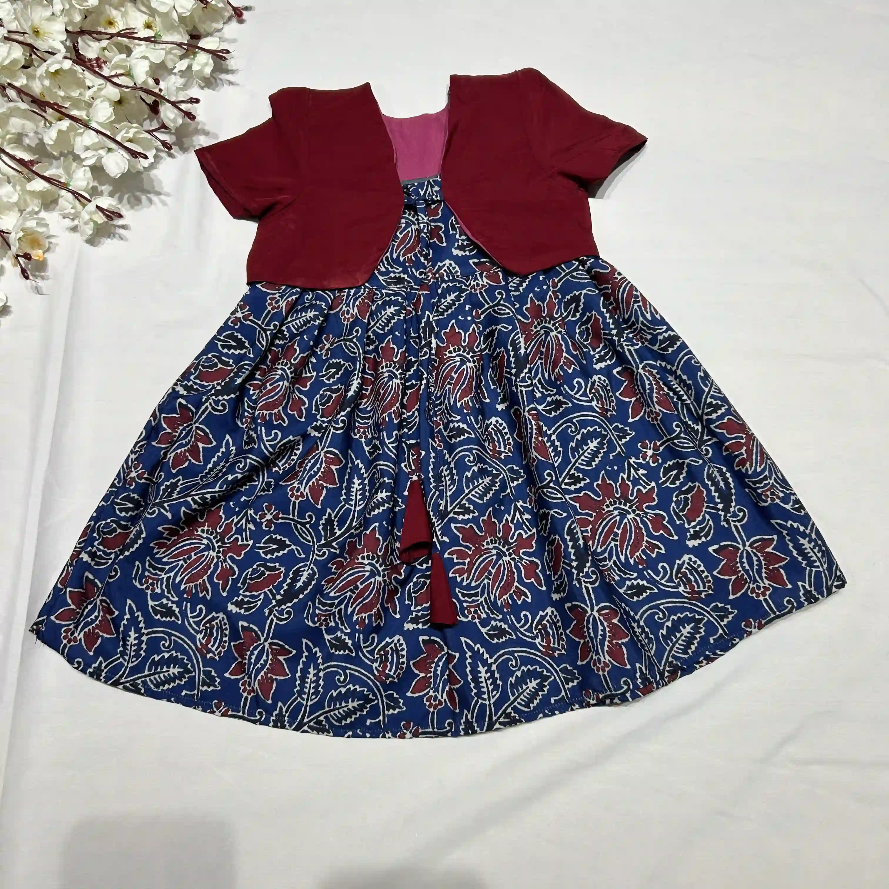 Azrack zara silk frock- Over coat